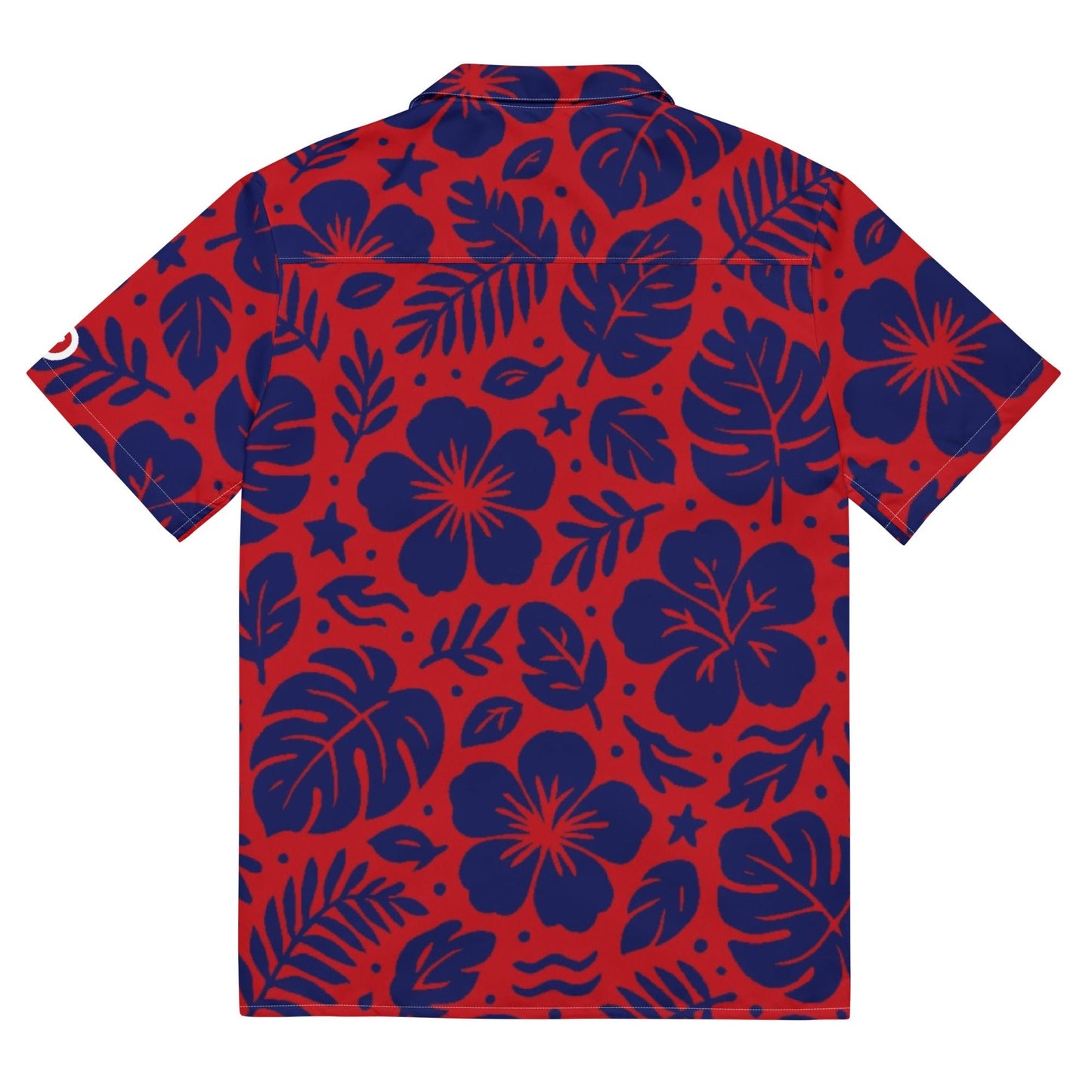 Aloha Escape Red/Blue - Button Shirt - Unisex - Studio ZD -