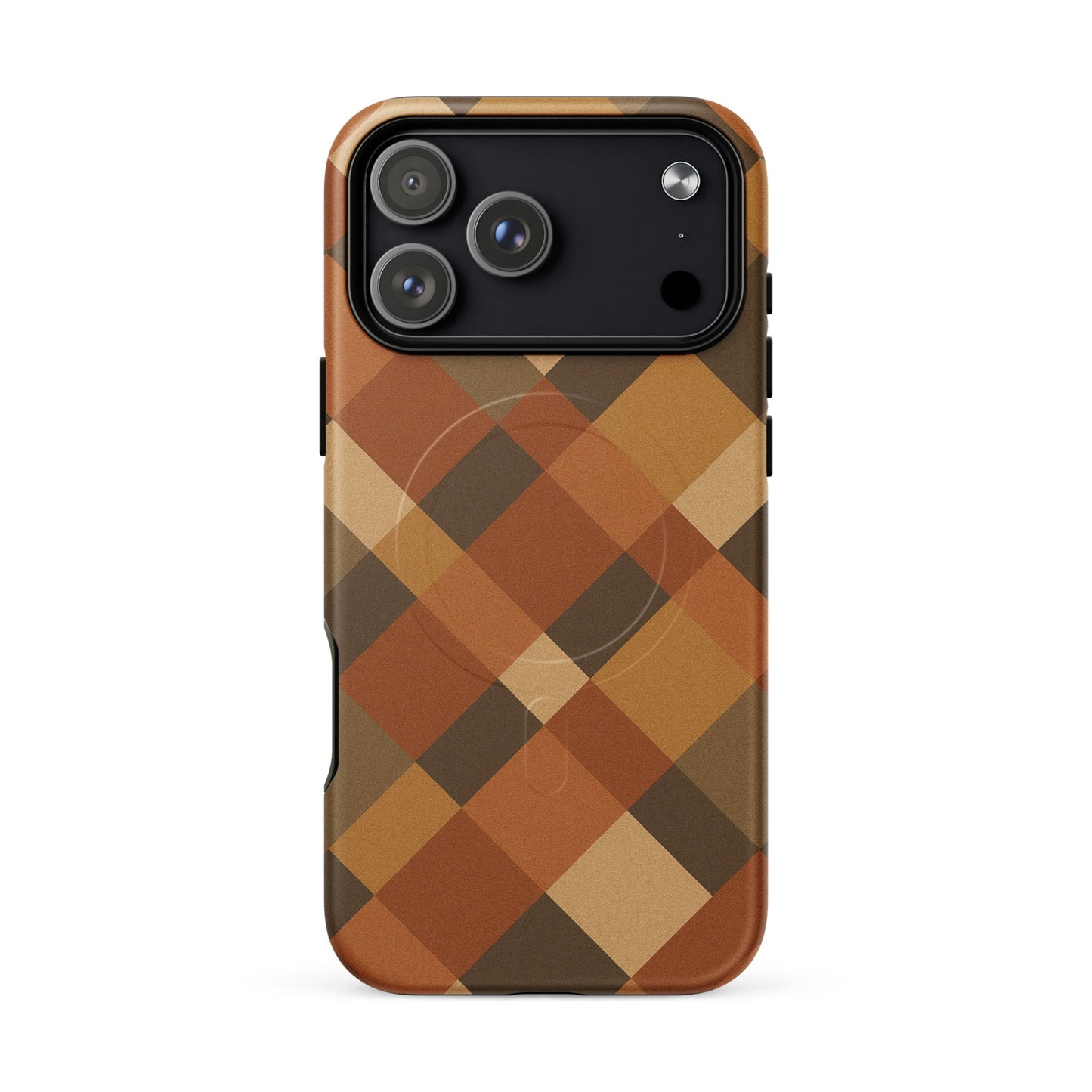 Argyle Diagonal Plaid - MagSafe® tough case for iPhone® - Studio ZD -