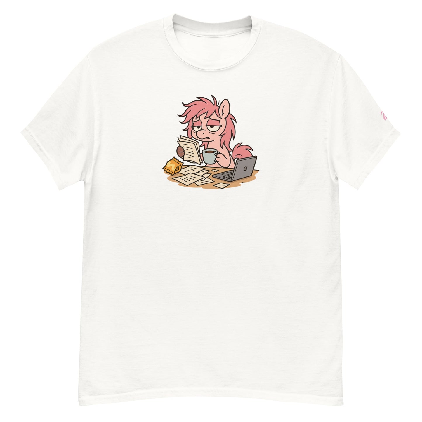 Burnt Out Piper Unisex classic tee - Studio ZD - T-Shirt