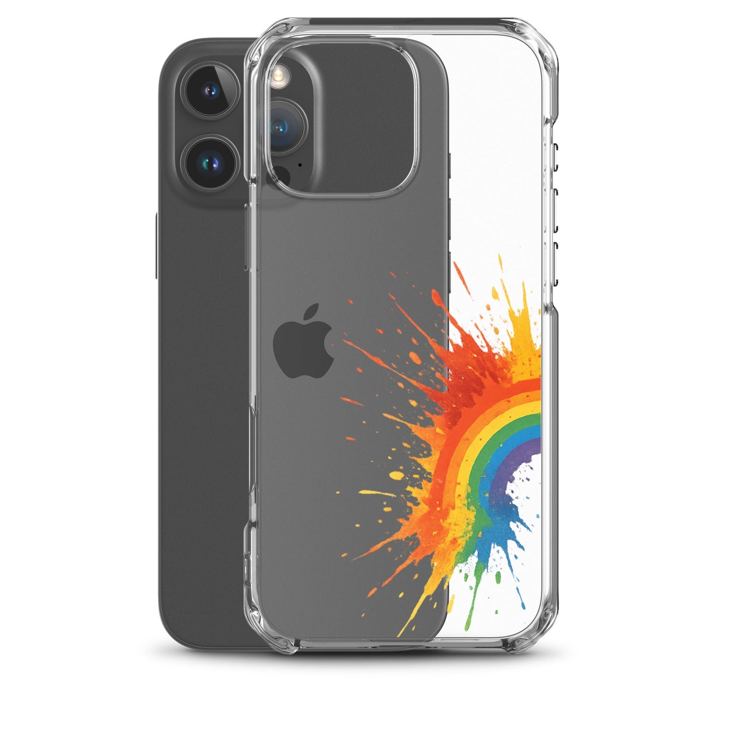 Explosive Rainbow - Clear Case for iPhone® - Studio ZD - Studio ZD -