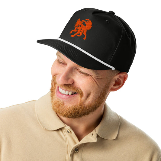 Frisky Fox - Golf Rope Hat - Golf ZD - Studio ZD -
