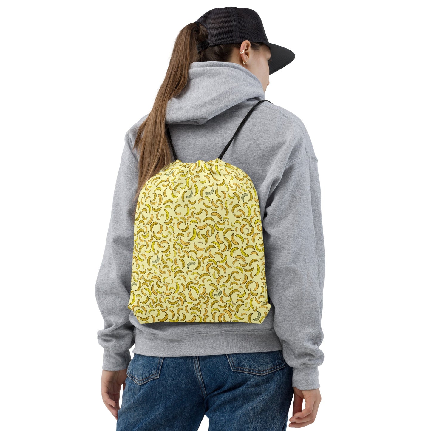 Go Bananas - Drawstring Bag - Studio ZD -