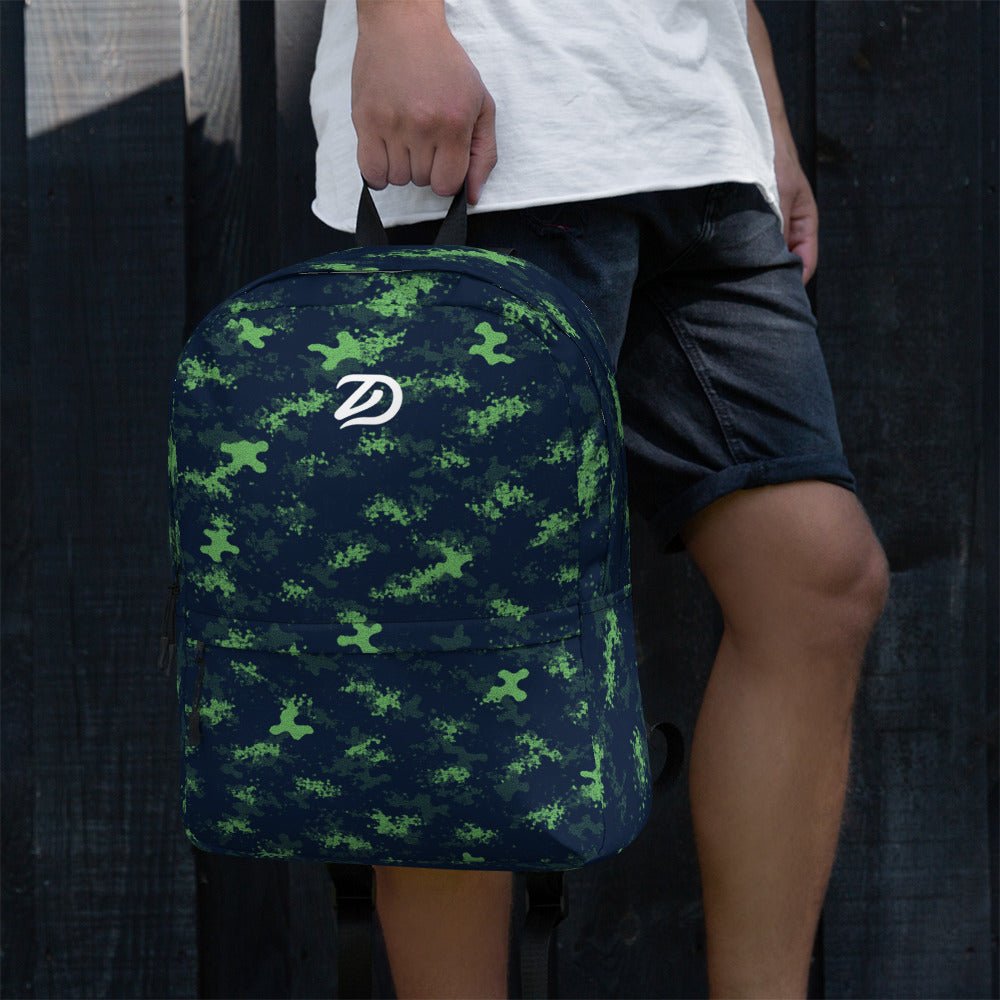 Hybrid Camo Green/Blue - Backpack - Studio ZD -
