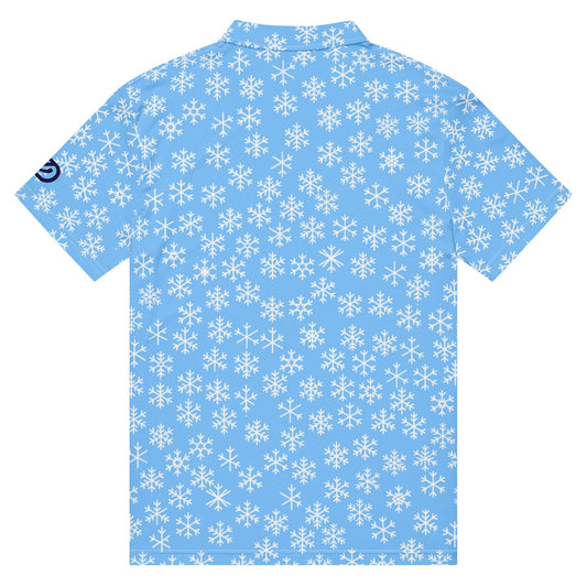 Ice Golf + Golf ZD - Carolina Snow - Men’s Slim Fit Polo - Studio ZD -