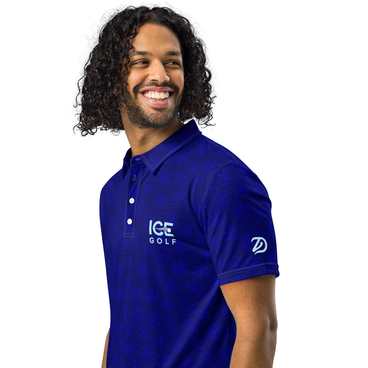 Ice Golf + Golf ZD - Lake Effect - Men’s Slim Fit Polo - Studio ZD -
