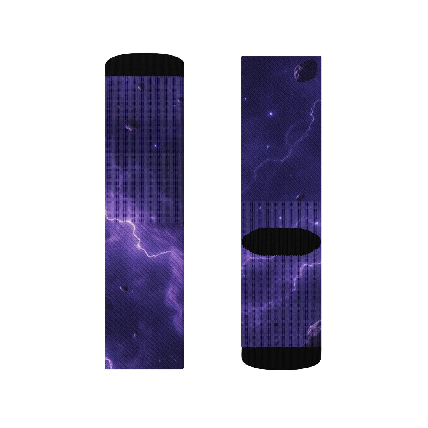 Royal Cosmic Storm - Crew Socks - Studio ZD -