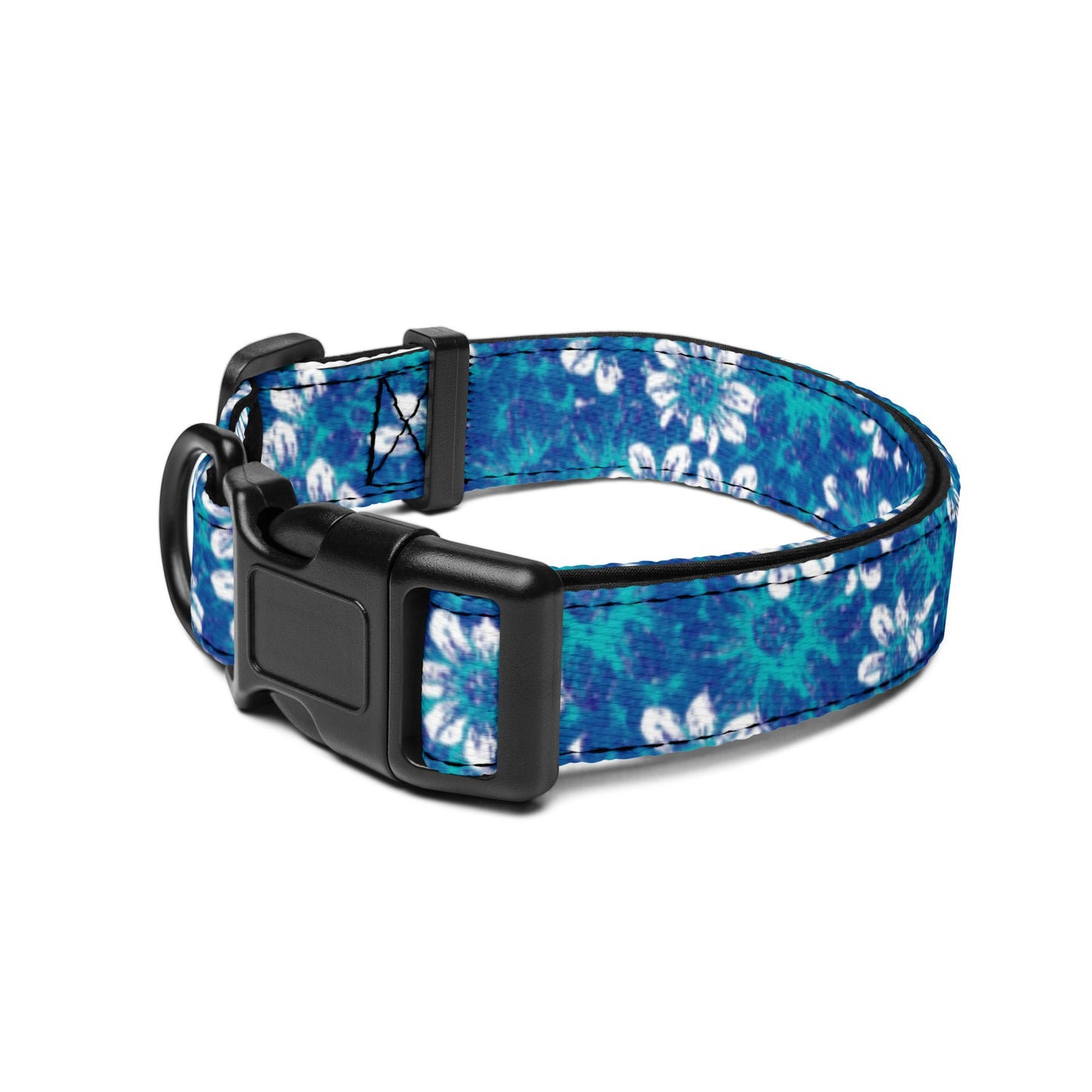 Zen Floral Pattern - Dog Collar - Coop and Carter's - Studio ZD -