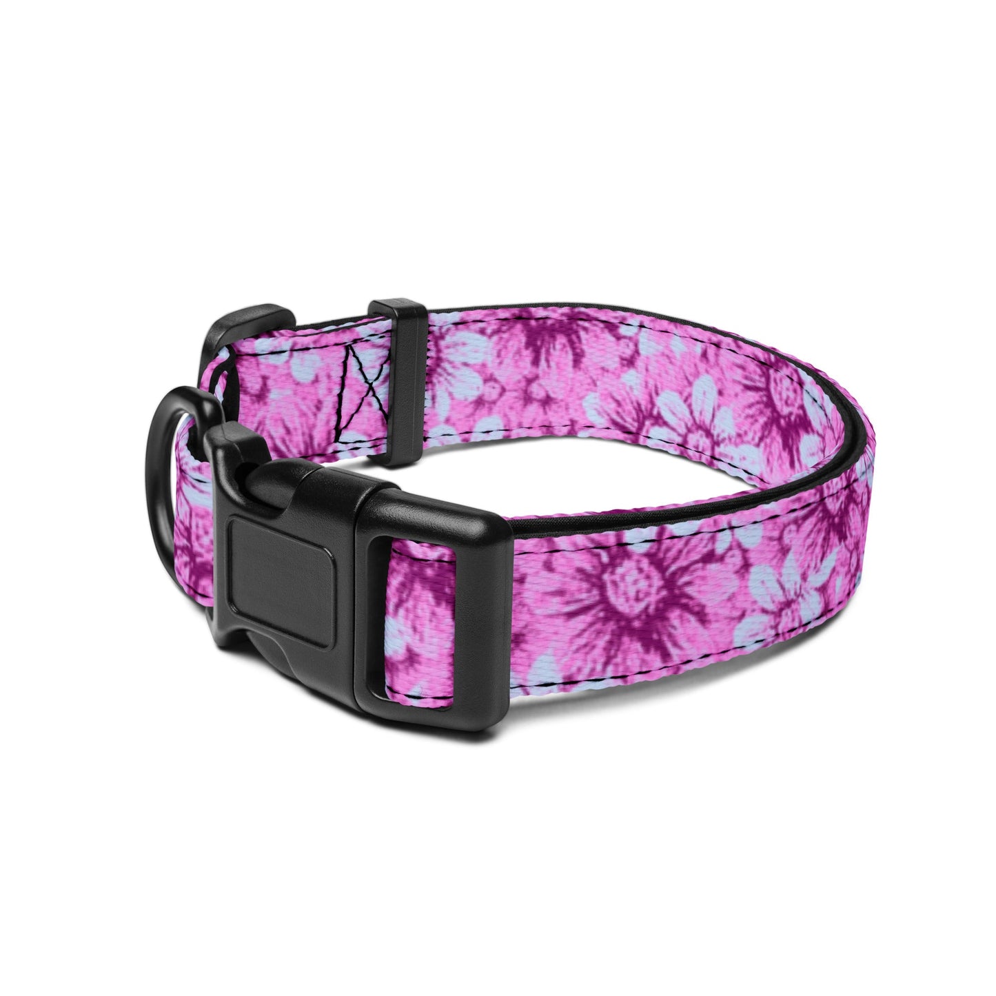 Zen Flower Pattern - Dog Collar - Coop and Carter's - Studio ZD -