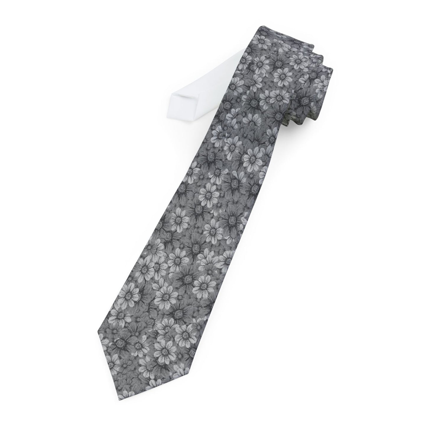 Zen Floral Pattern - Necktie