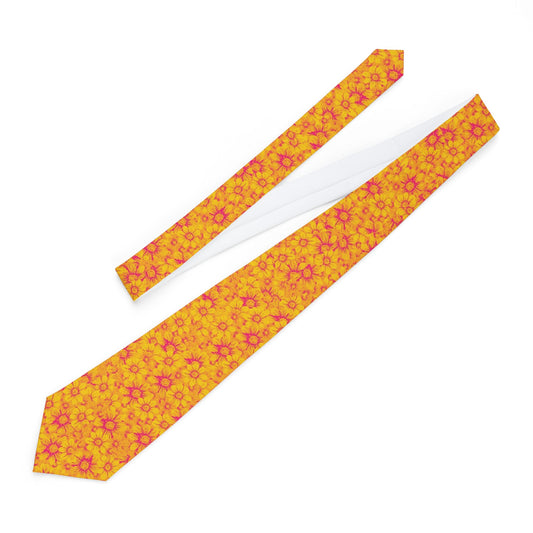 Zen Floral Pattern - Necktie
