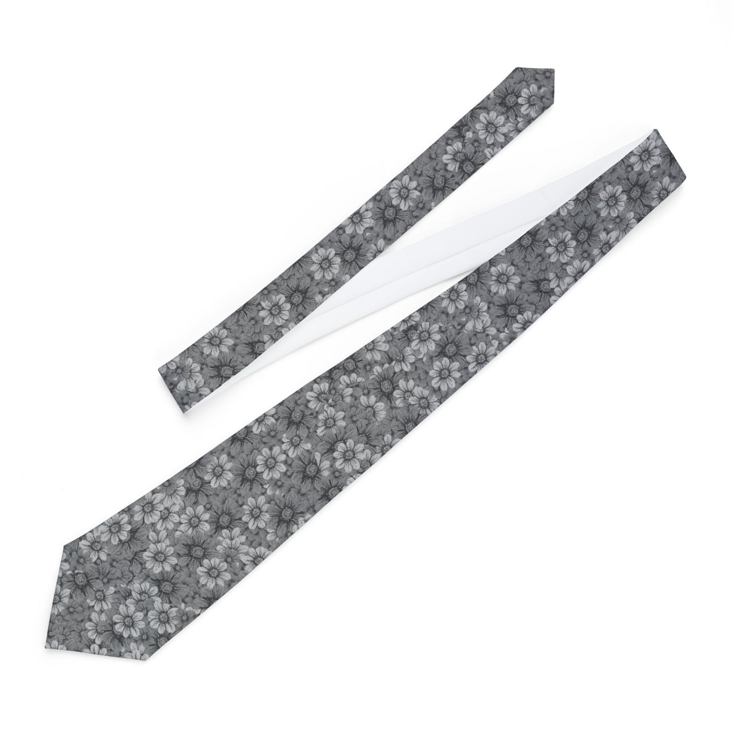 Zen Floral Pattern - Necktie