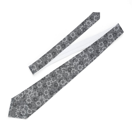 Zen Floral Pattern - Necktie