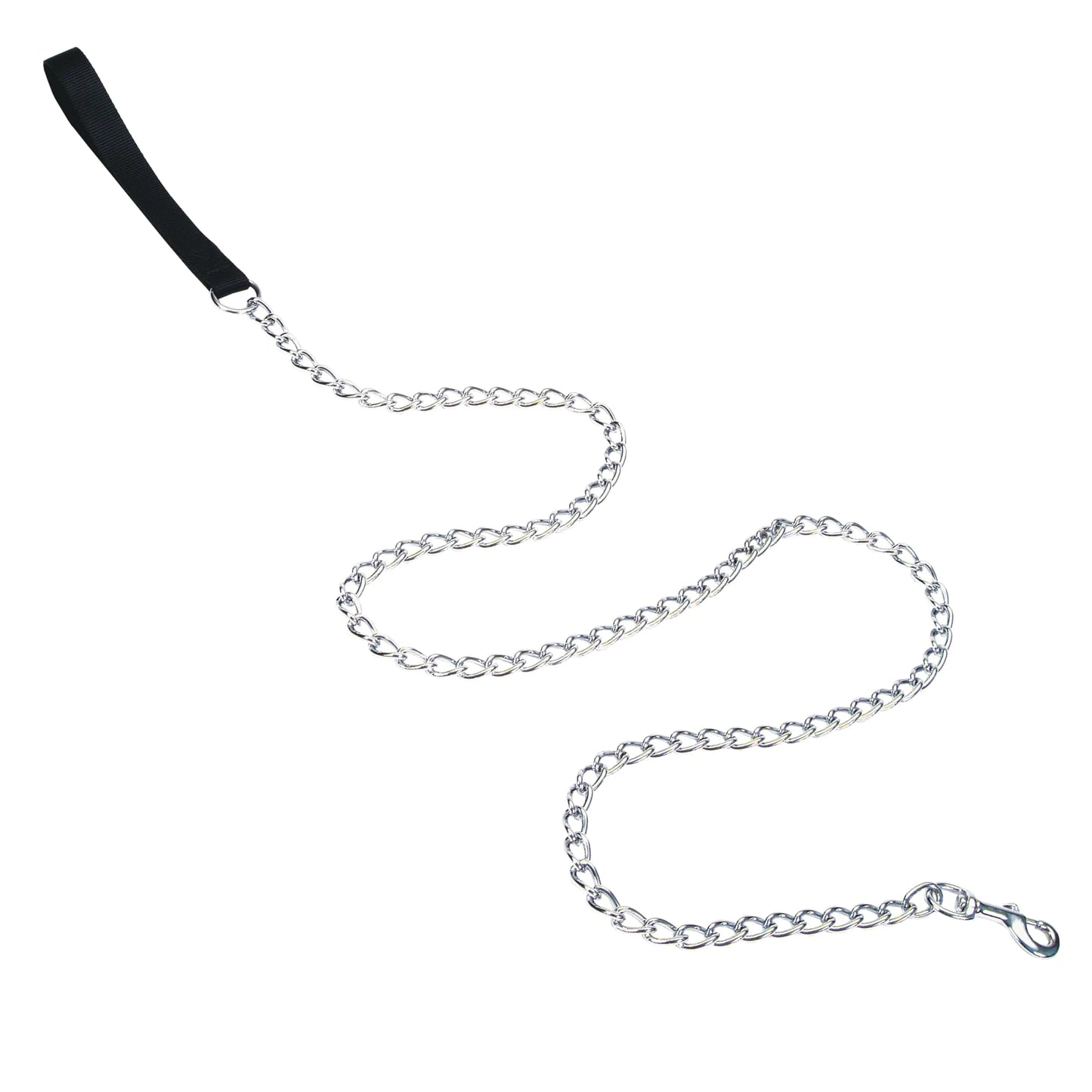 Coastal Pet Titan Chain Dog Leash with Comfortable Handle - Durable Metal Dog Leash - Heavy-Duty Dog Leash for Puppies & Dogs - Quality Dog Supplies - Black 4 mm x 6
