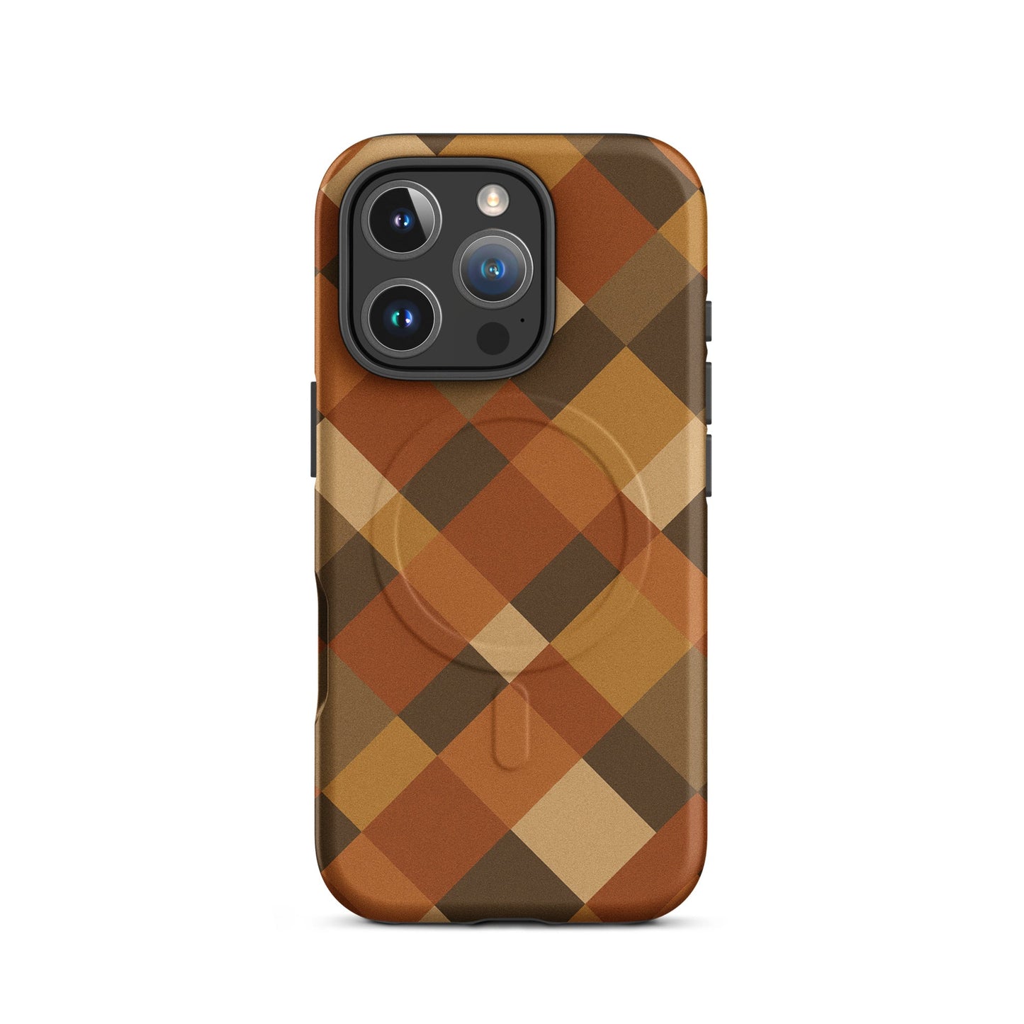 Argyle Diagonal Plaid - MagSafe® tough case for iPhone® - Studio ZD - 