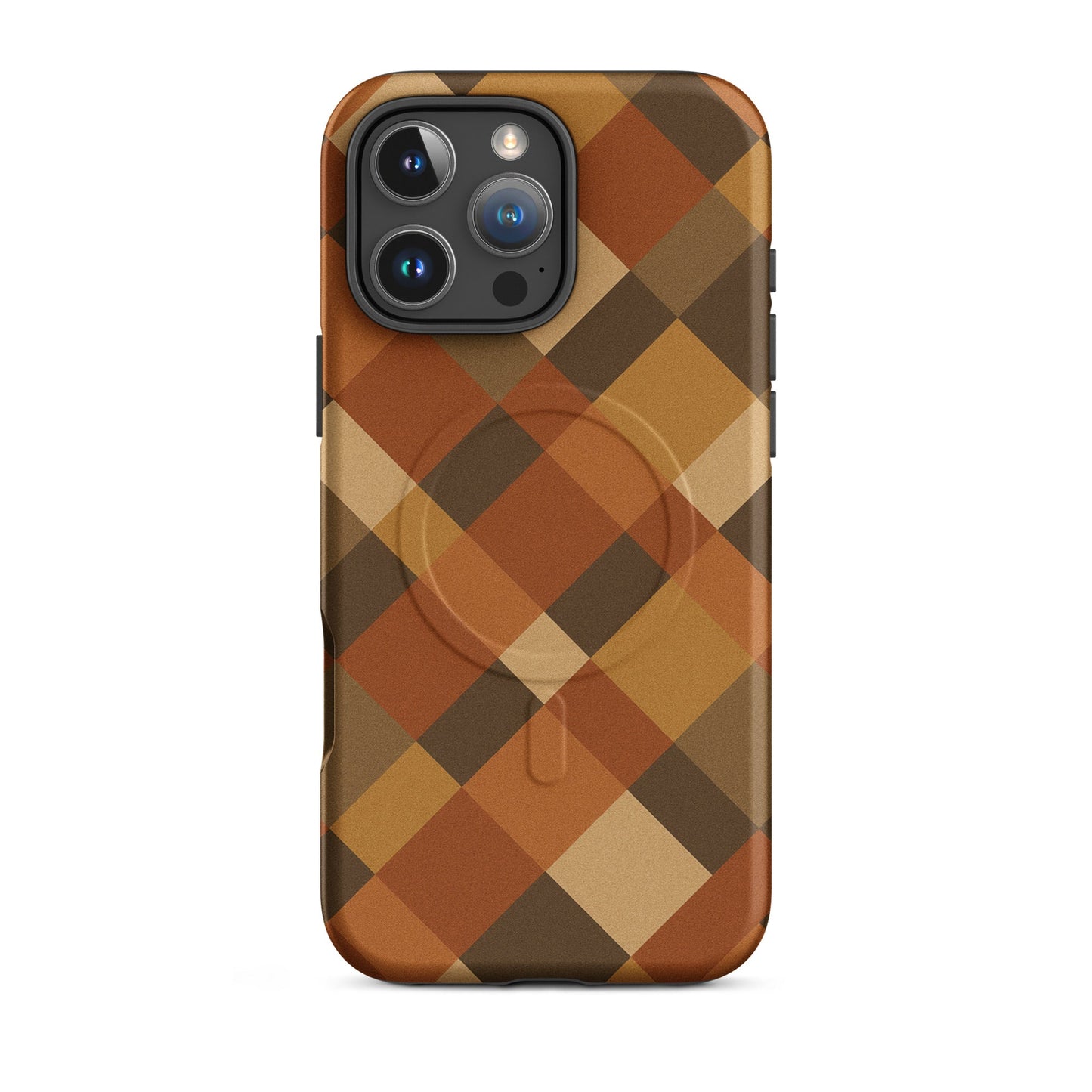 Argyle Diagonal Plaid - MagSafe® tough case for iPhone® - Studio ZD - 