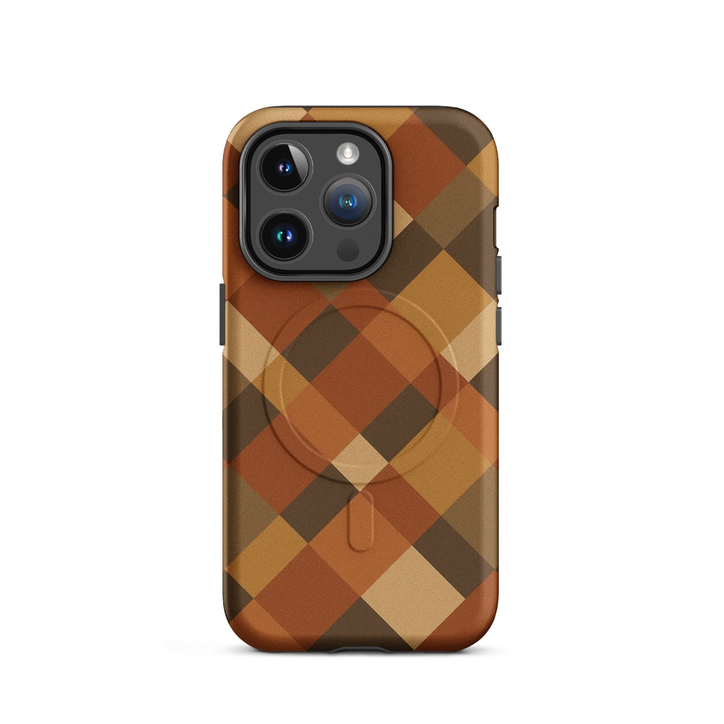 Argyle Diagonal Plaid - MagSafe® tough case for iPhone® - Studio ZD - 