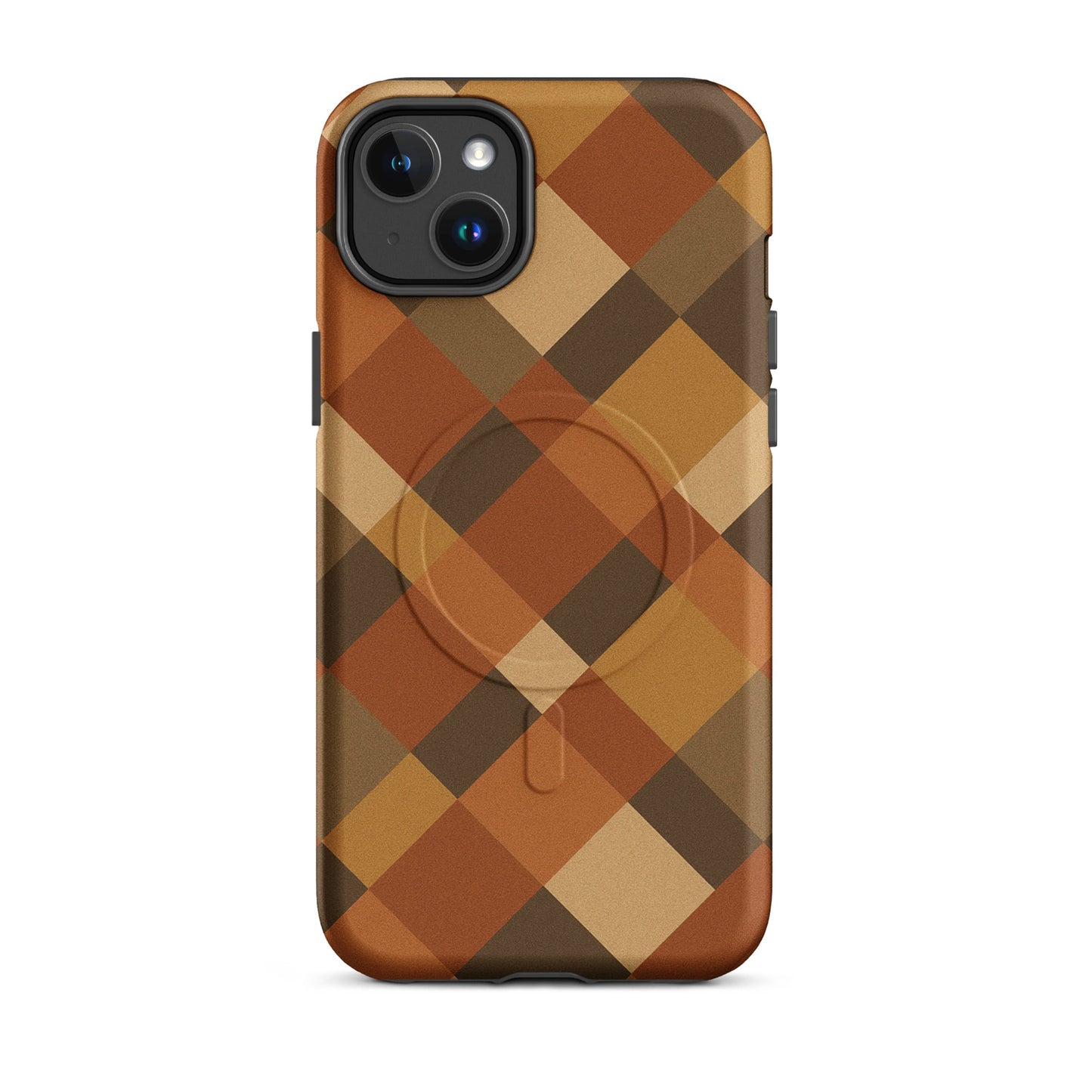 Argyle Diagonal Plaid - MagSafe® tough case for iPhone® - Studio ZD - 