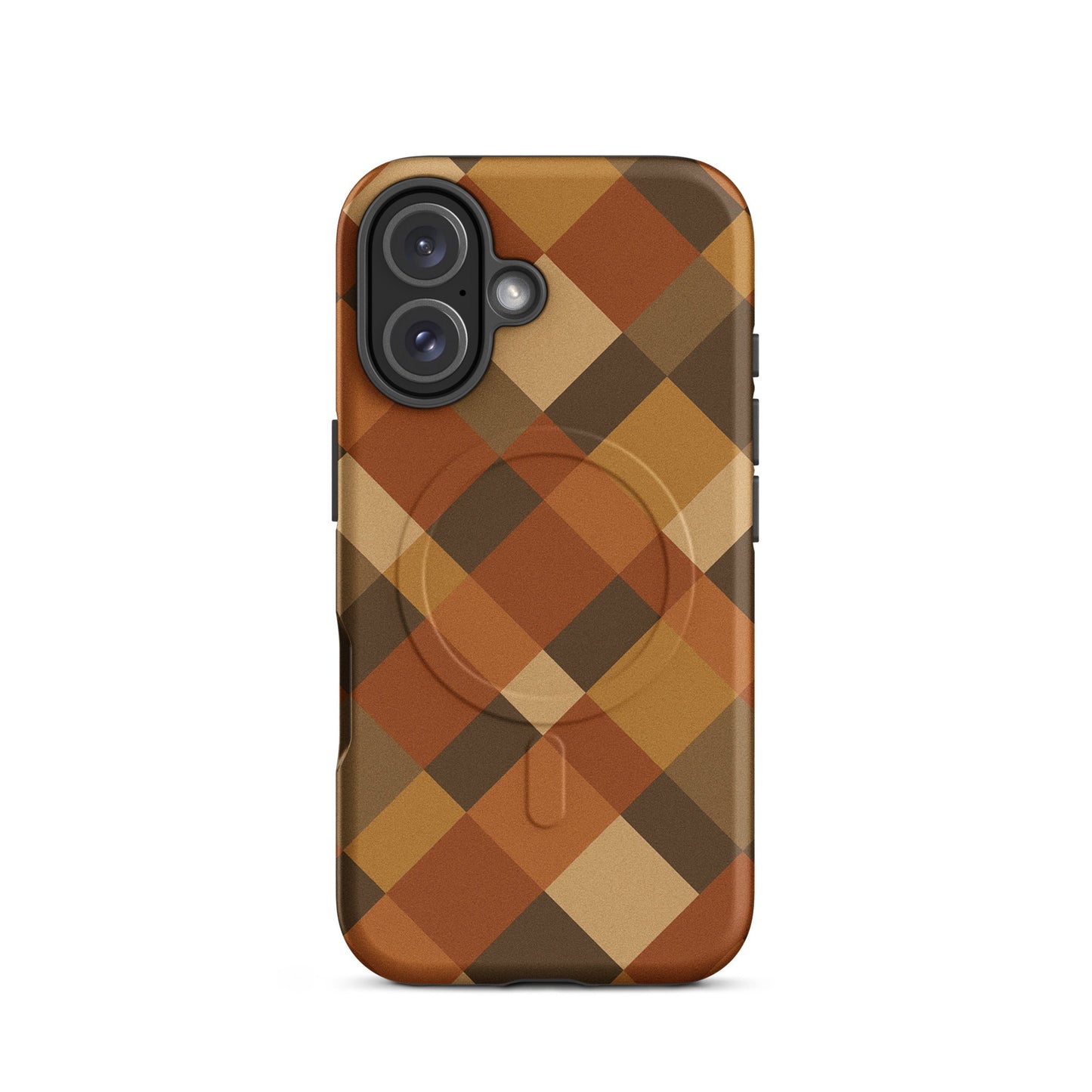 Argyle Diagonal Plaid - MagSafe® tough case for iPhone® - Studio ZD - 