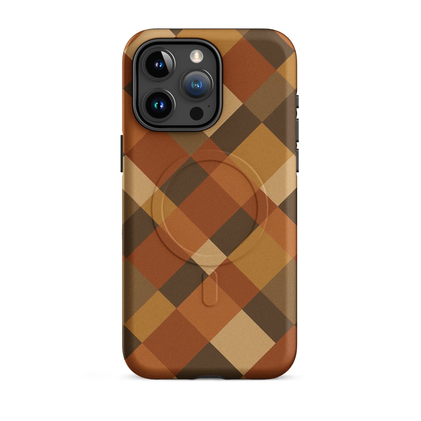 Argyle Diagonal Plaid - MagSafe® tough case for iPhone® - Studio ZD - 