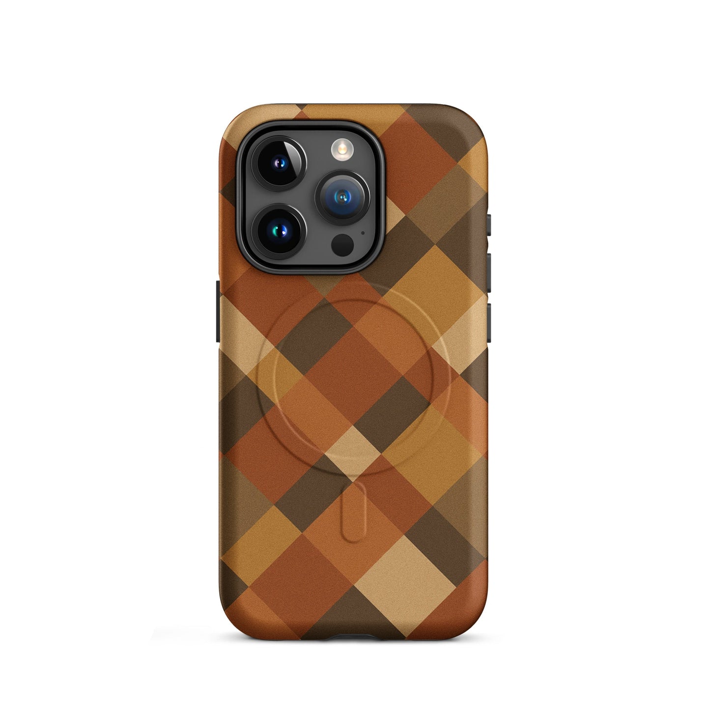 Argyle Diagonal Plaid - MagSafe® tough case for iPhone® - Studio ZD - 