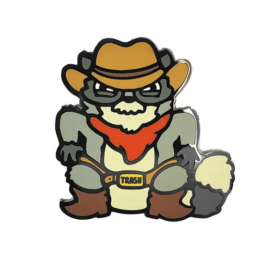 Cowboy Raccoon Golf Ball Marker - Studio ZD - 