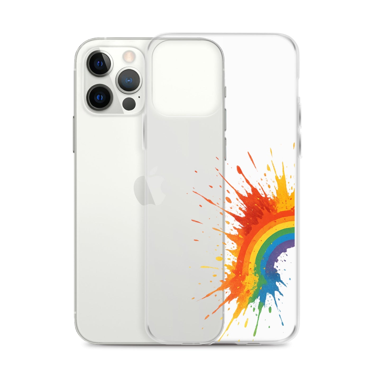 Explosive Rainbow - Clear Case for iPhone® - Studio ZD - Studio ZD - 
