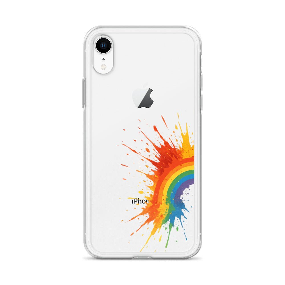 Explosive Rainbow - Clear Case for iPhone® - Studio ZD - Studio ZD - 