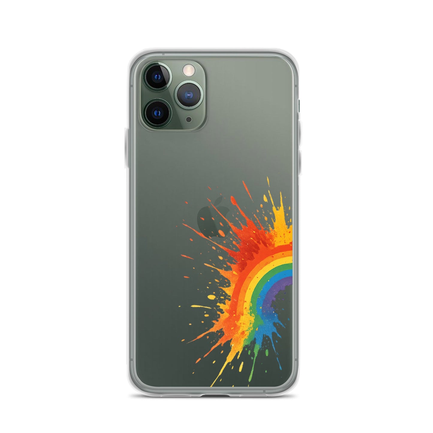 Explosive Rainbow - Clear Case for iPhone® - Studio ZD - Studio ZD - 