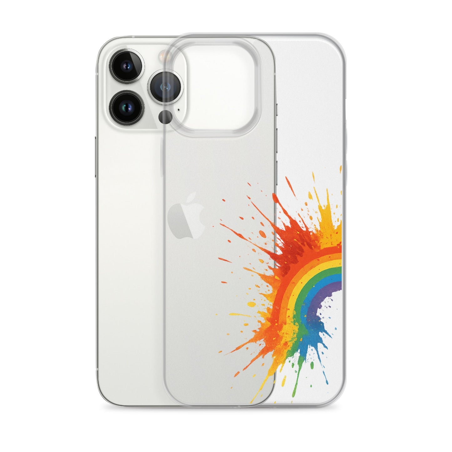 Explosive Rainbow - Clear Case for iPhone® - Studio ZD - Studio ZD - 