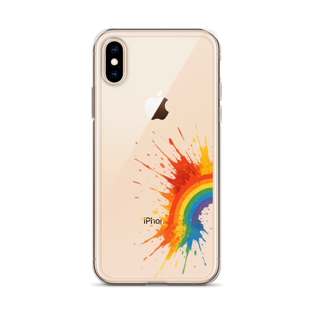 Explosive Rainbow - Clear Case for iPhone® - Studio ZD - Studio ZD - 