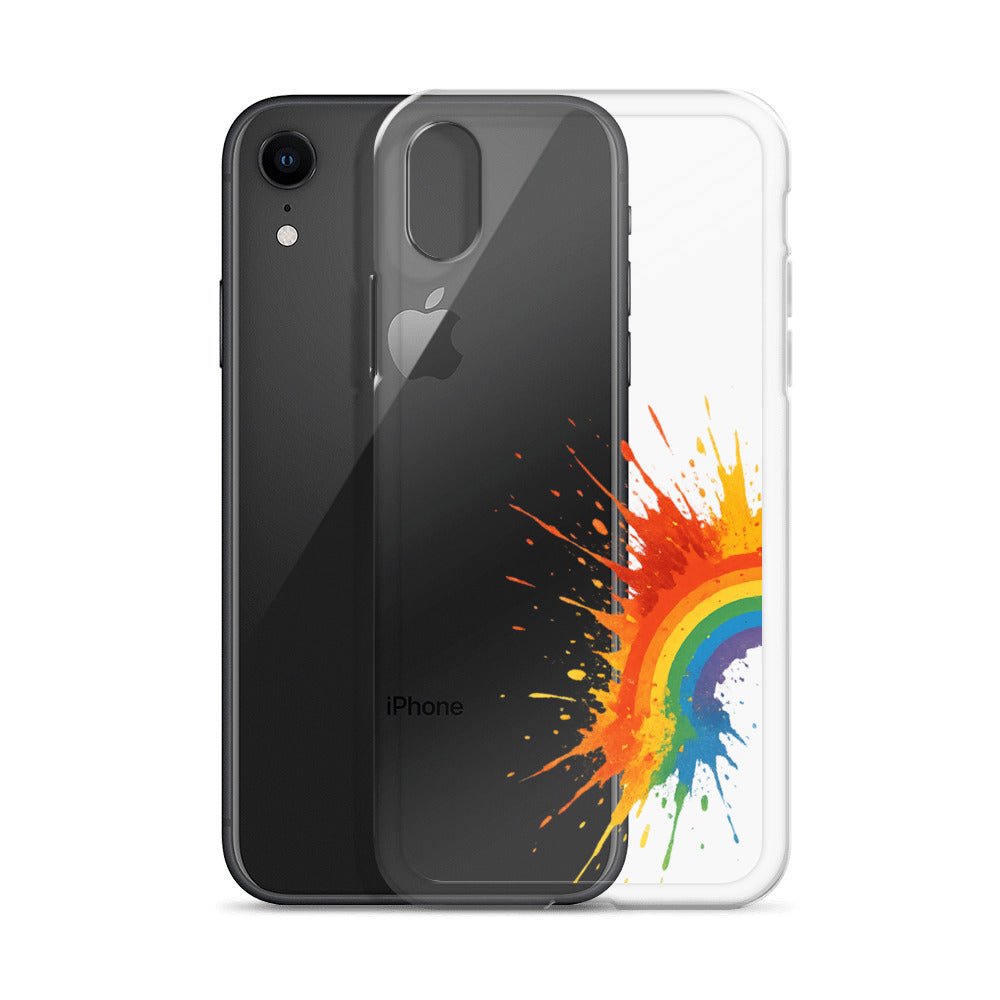 Explosive Rainbow - Clear Case for iPhone® - Studio ZD - Studio ZD - 