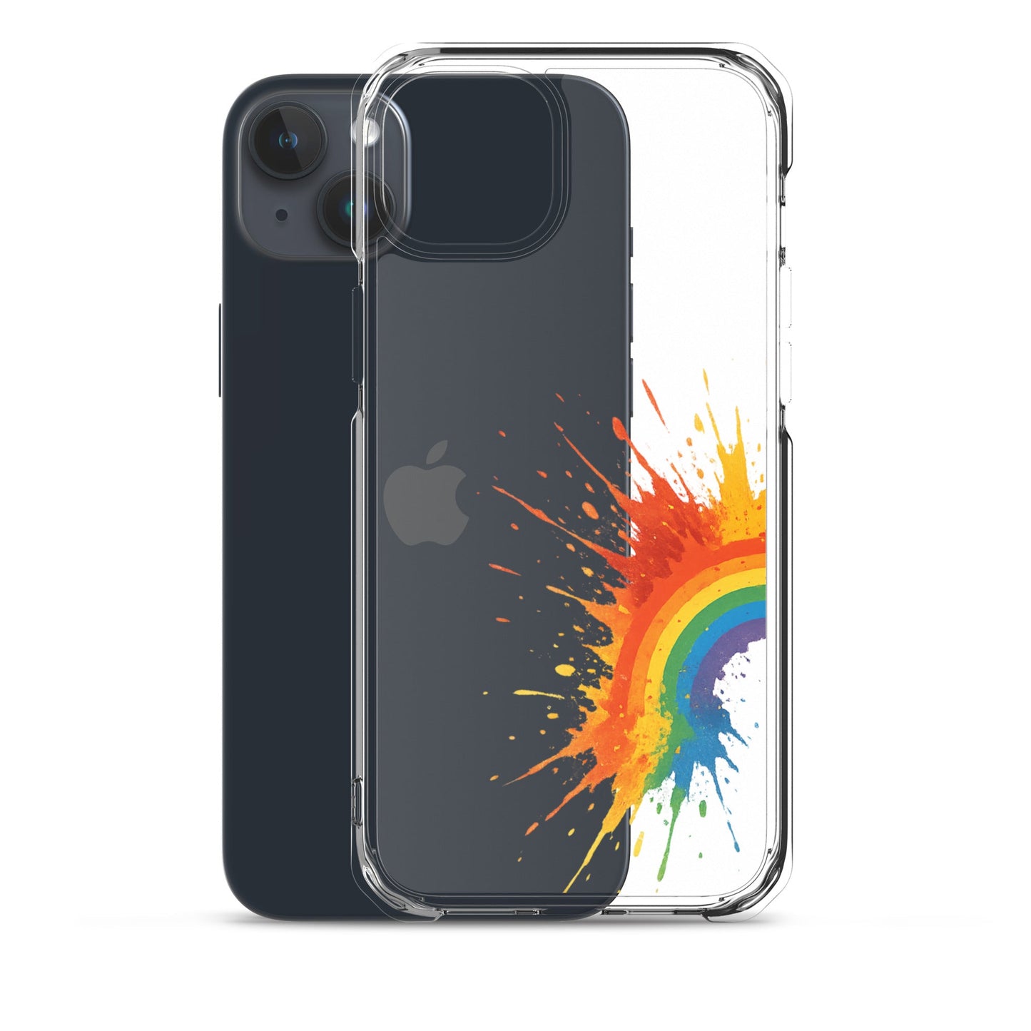 Explosive Rainbow - Clear Case for iPhone® - Studio ZD - Studio ZD - 