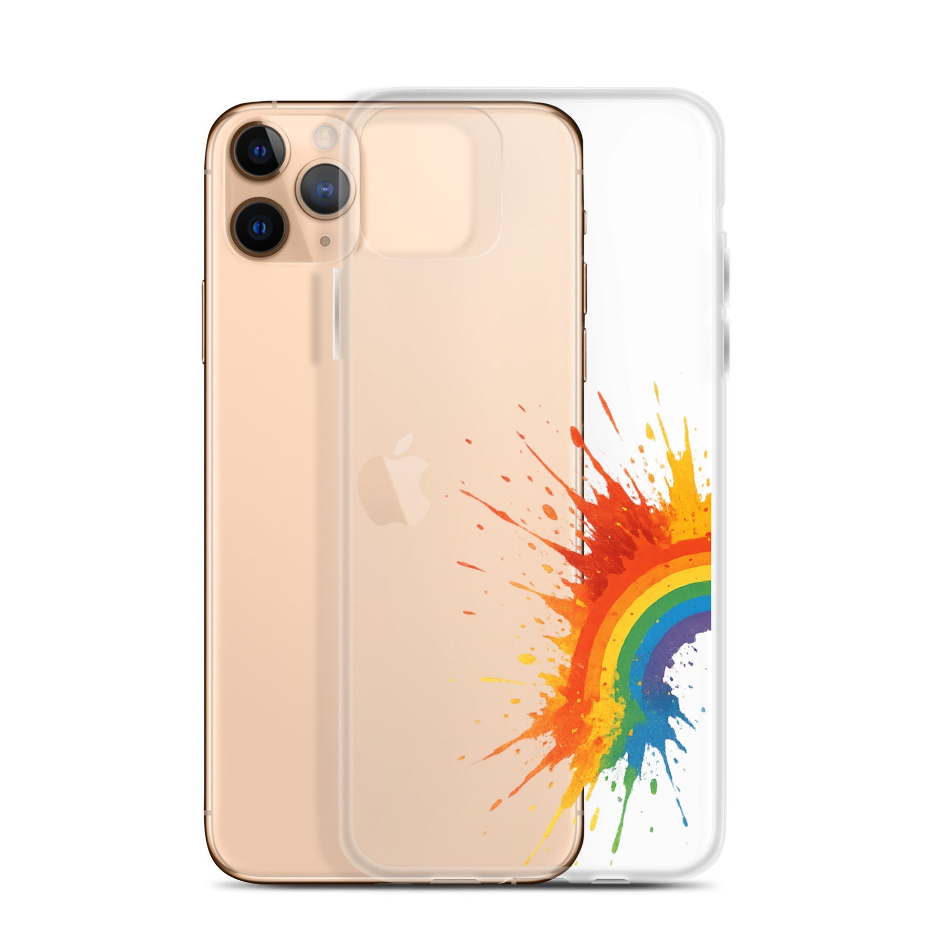 Explosive Rainbow - Clear Case for iPhone® - Studio ZD - Studio ZD - 