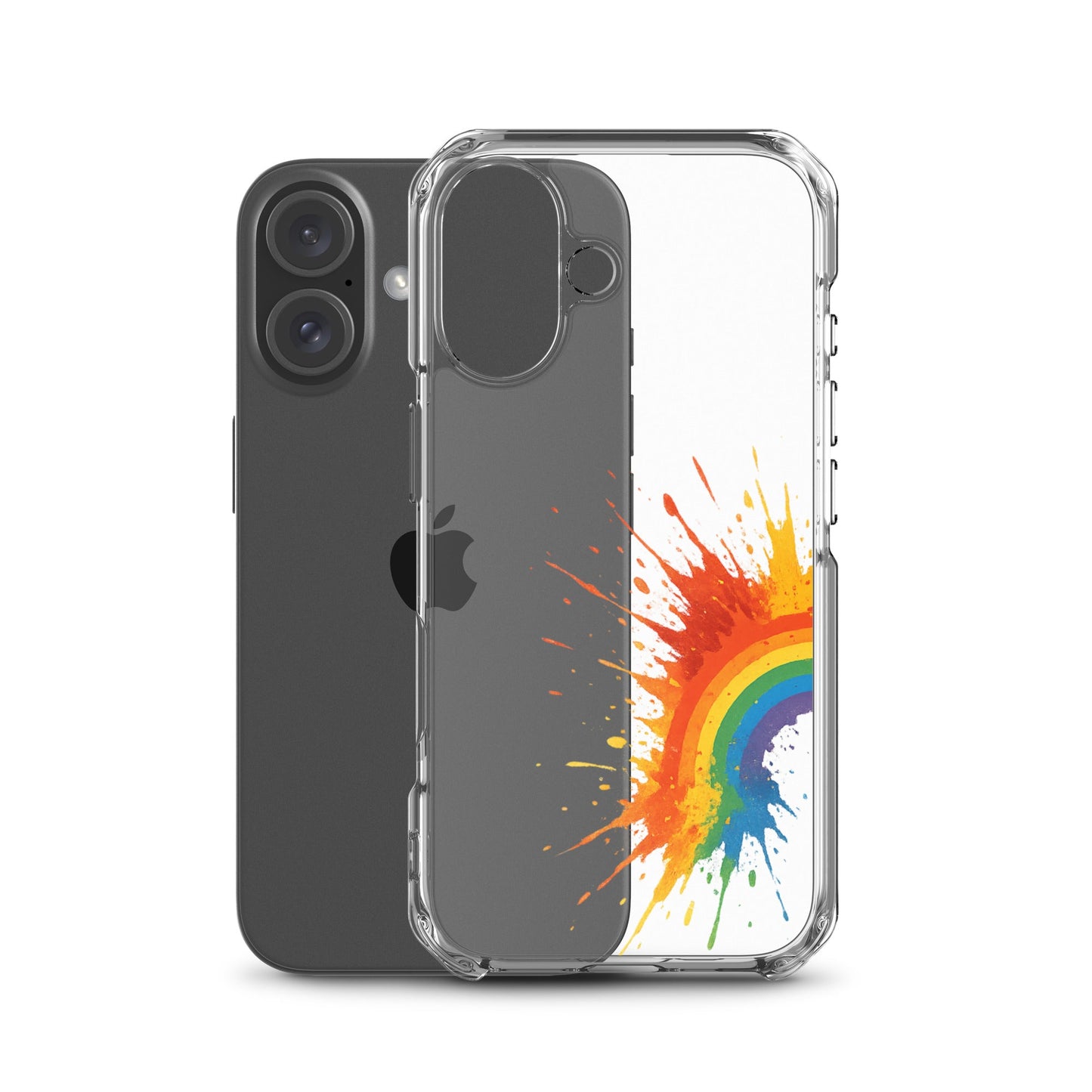 Explosive Rainbow - Clear Case for iPhone® - Studio ZD - Studio ZD - 