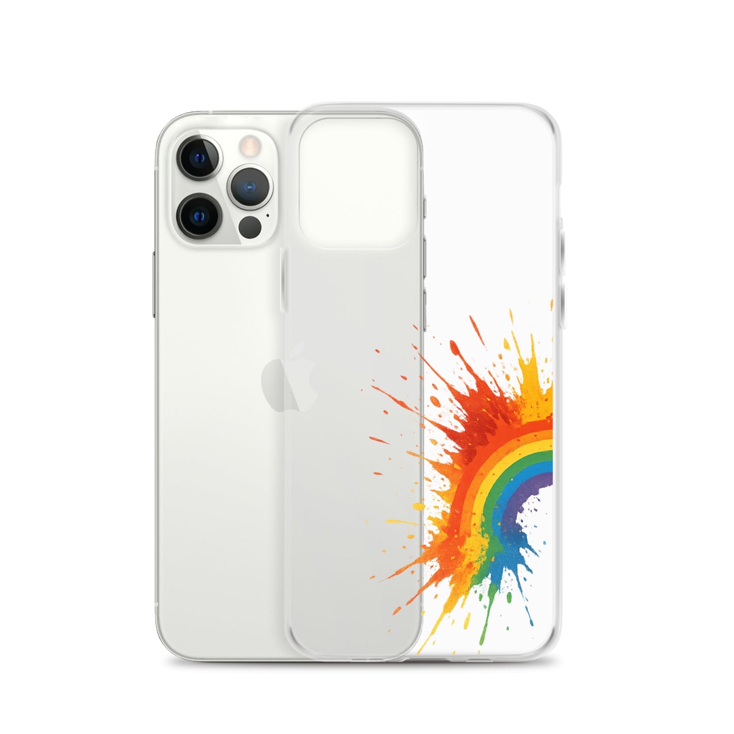 Explosive Rainbow - Clear Case for iPhone® - Studio ZD - Studio ZD - 
