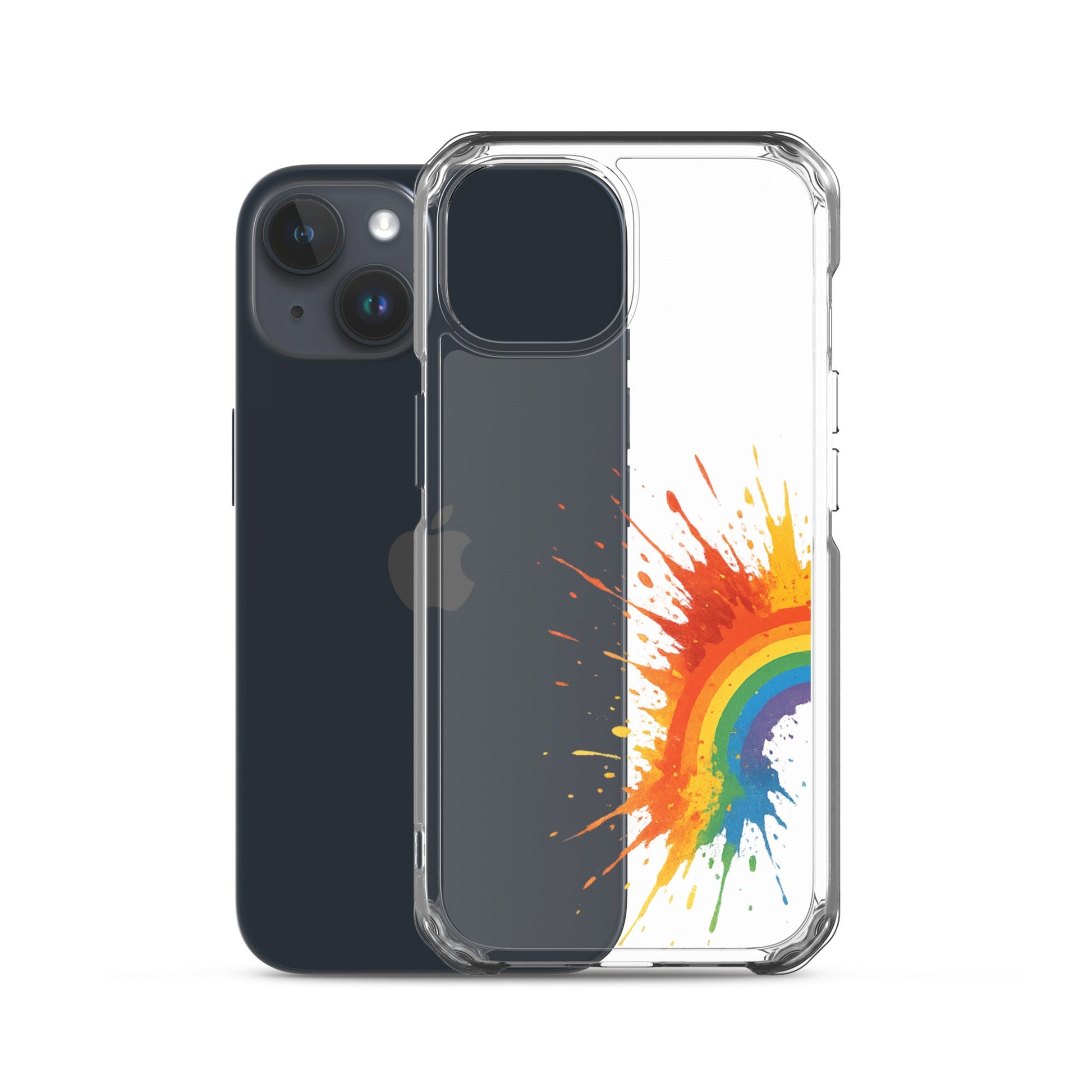 Explosive Rainbow - Clear Case for iPhone® - Studio ZD - Studio ZD - 