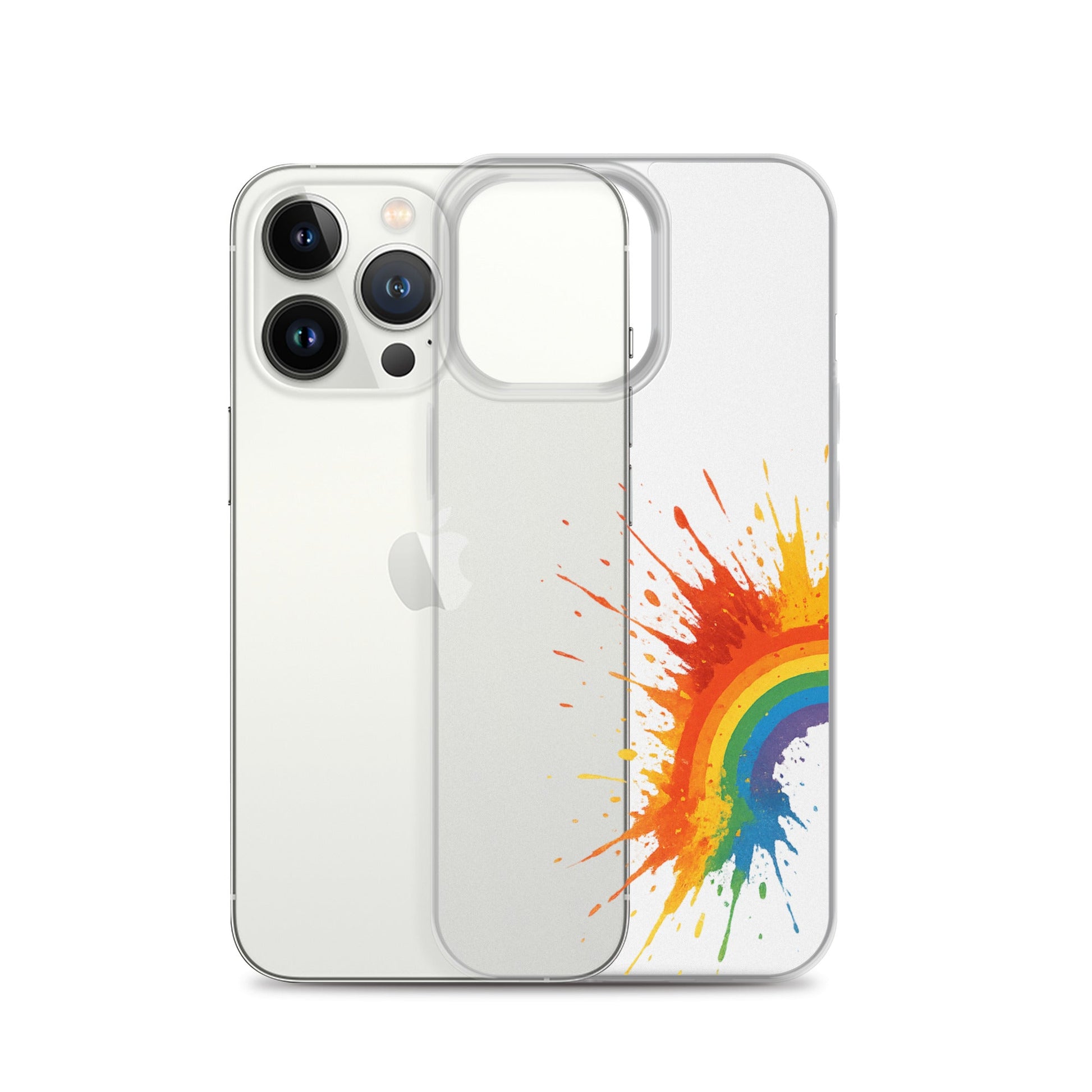Explosive Rainbow - Clear Case for iPhone® - Studio ZD - Studio ZD - 