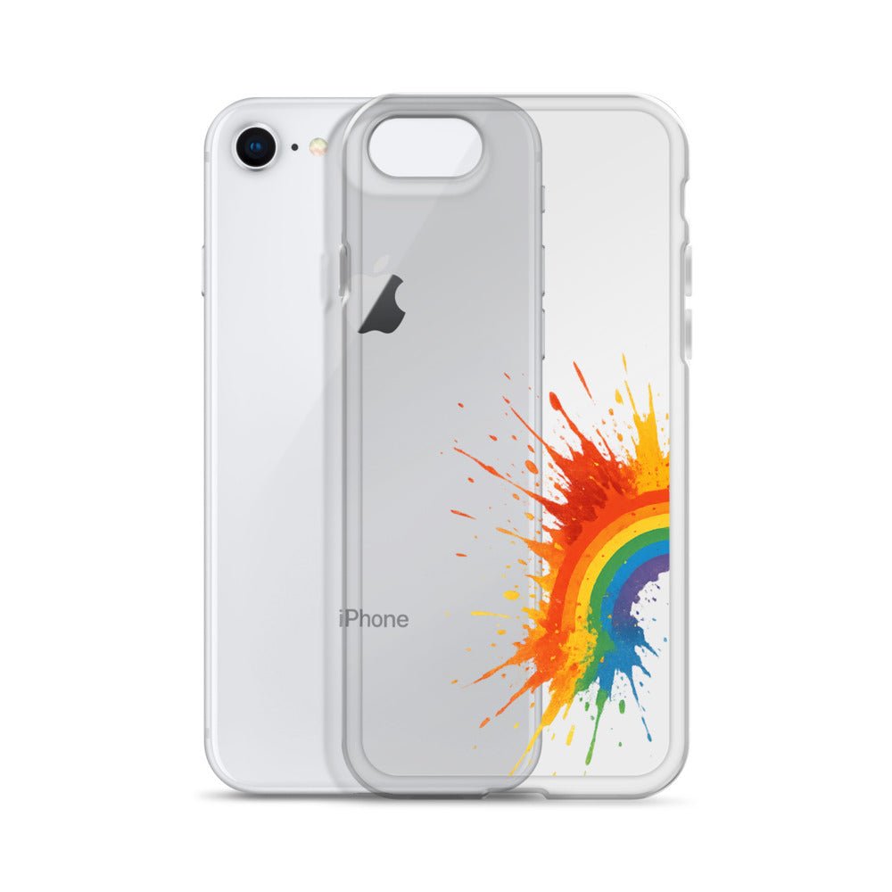 Explosive Rainbow - Clear Case for iPhone® - Studio ZD - Studio ZD - 