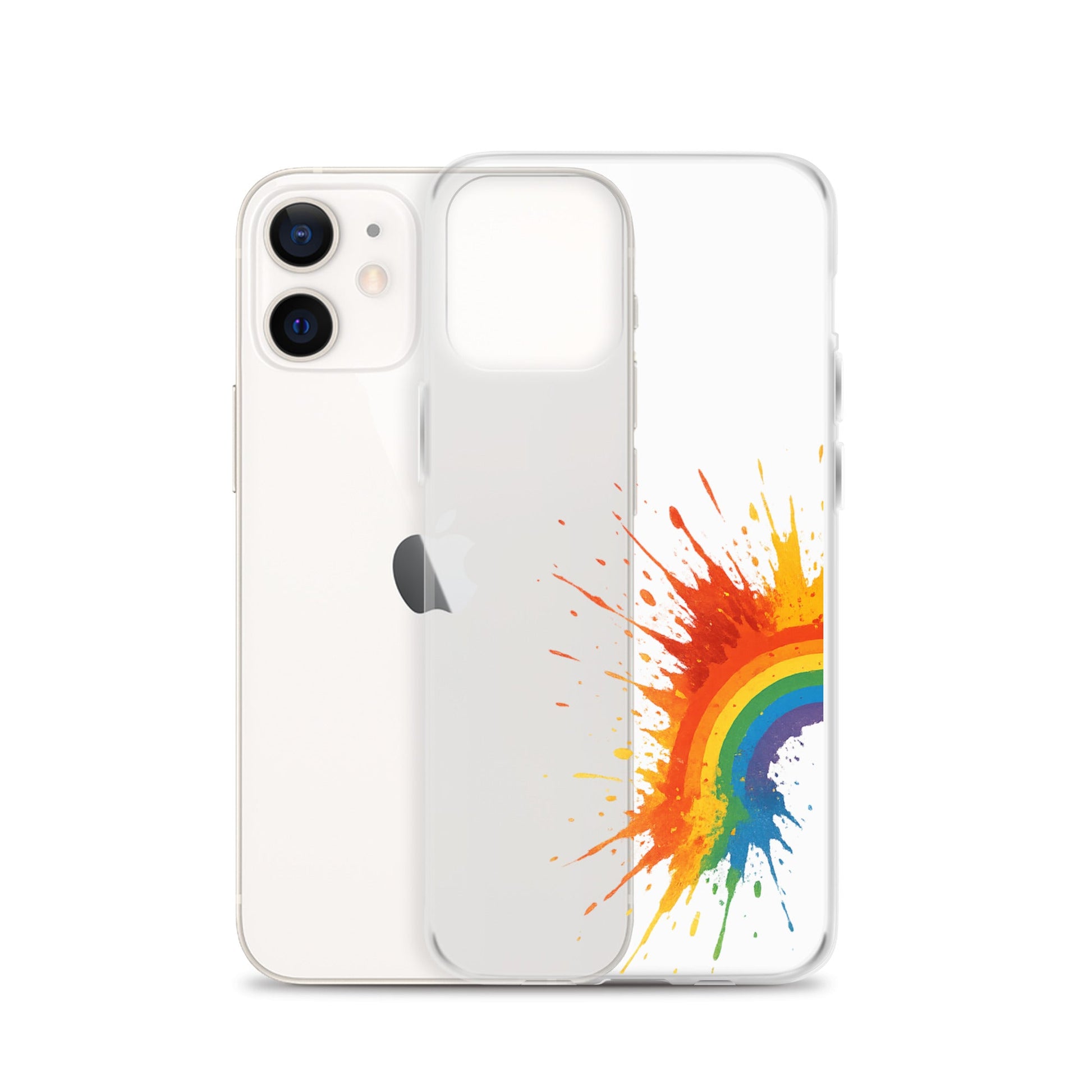 Explosive Rainbow - Clear Case for iPhone® - Studio ZD - Studio ZD - 