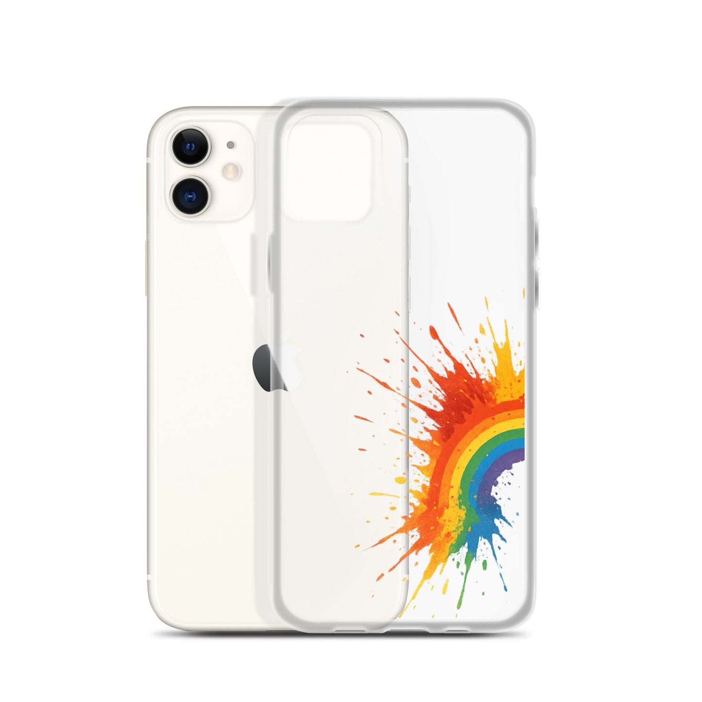 Explosive Rainbow - Clear Case for iPhone® - Studio ZD - Studio ZD - 