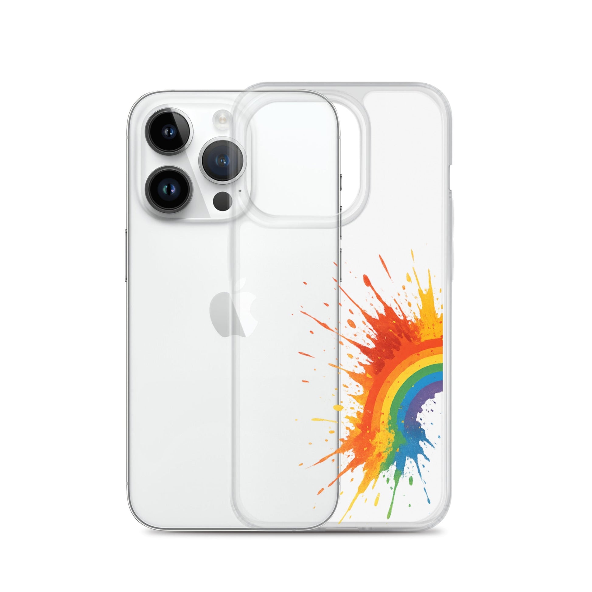 Explosive Rainbow - Clear Case for iPhone® - Studio ZD - Studio ZD - 