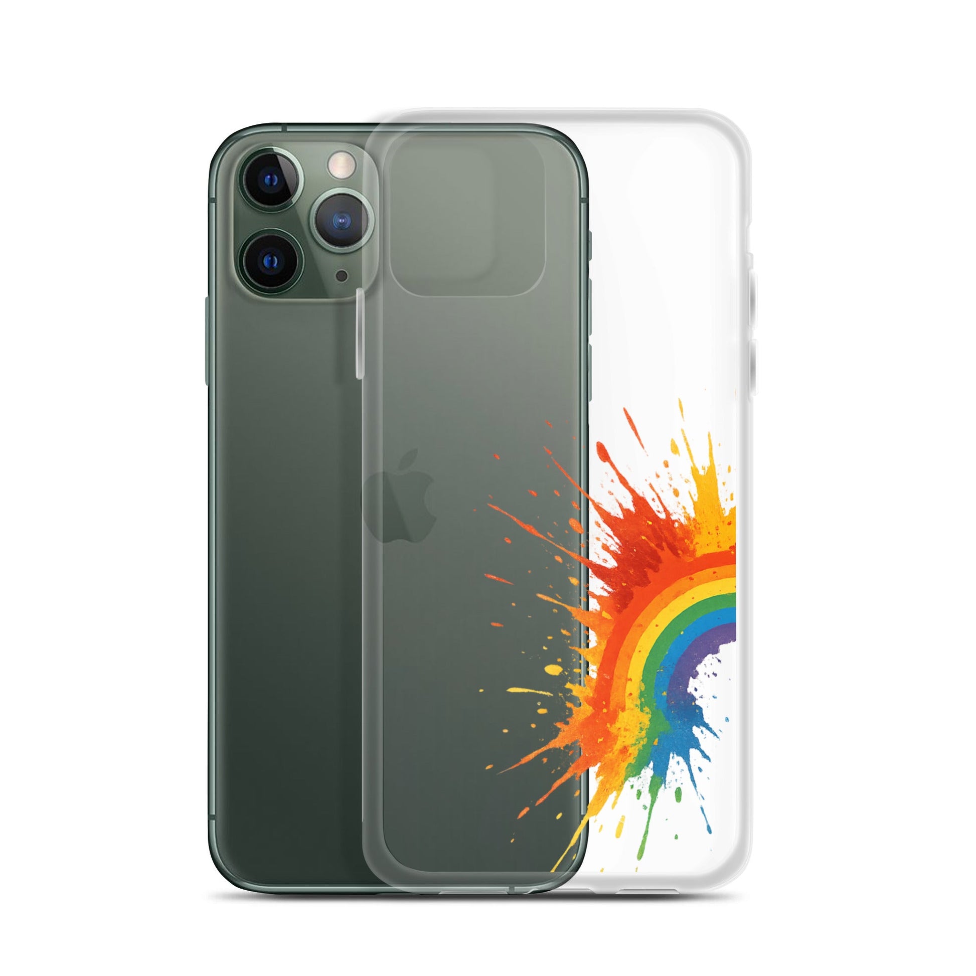 Explosive Rainbow - Clear Case for iPhone® - Studio ZD - Studio ZD - 