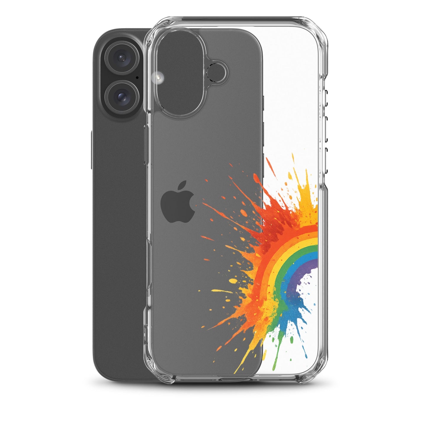 Explosive Rainbow - Clear Case for iPhone® - Studio ZD - Studio ZD - 