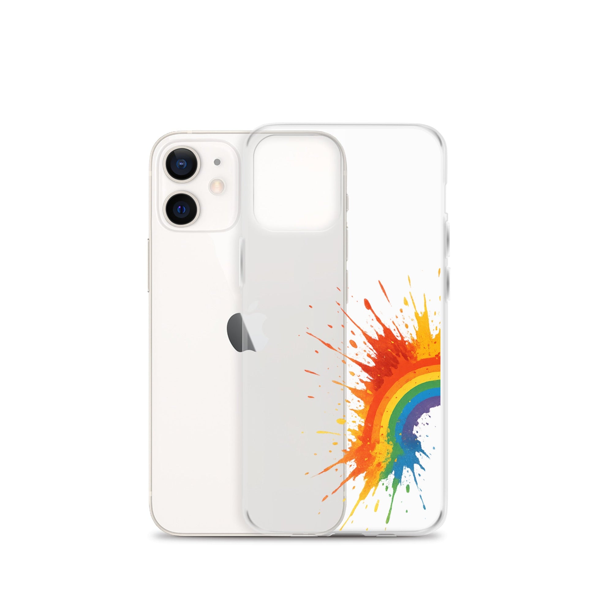 Explosive Rainbow - Clear Case for iPhone® - Studio ZD - Studio ZD - 