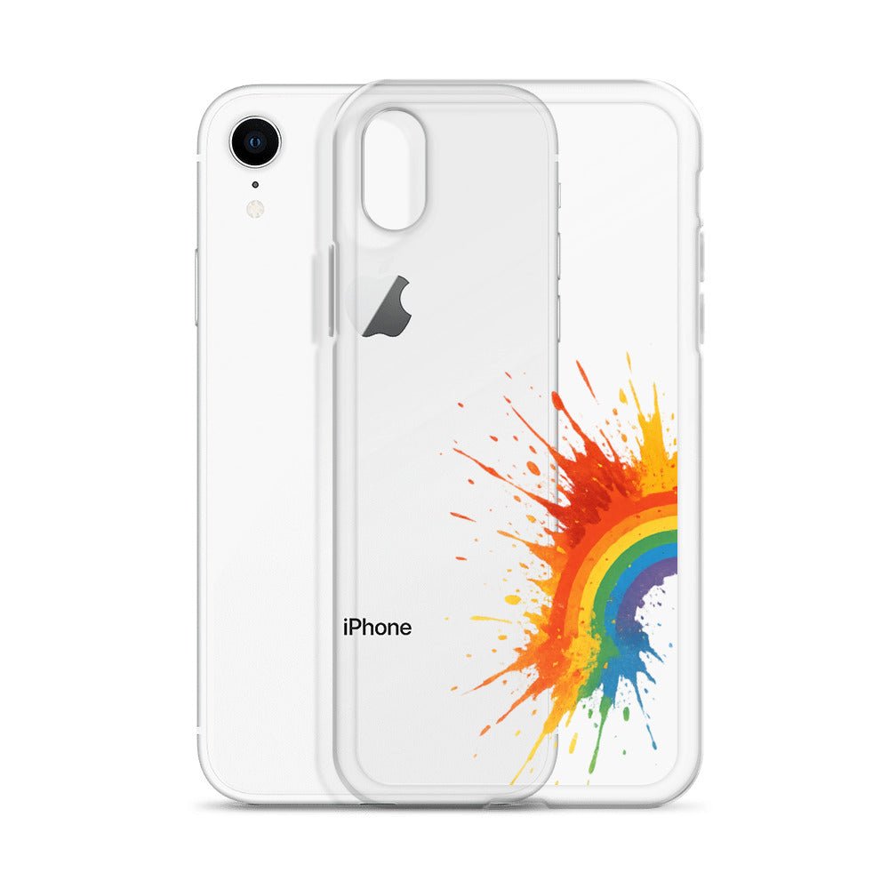 Explosive Rainbow - Clear Case for iPhone® - Studio ZD - Studio ZD - 