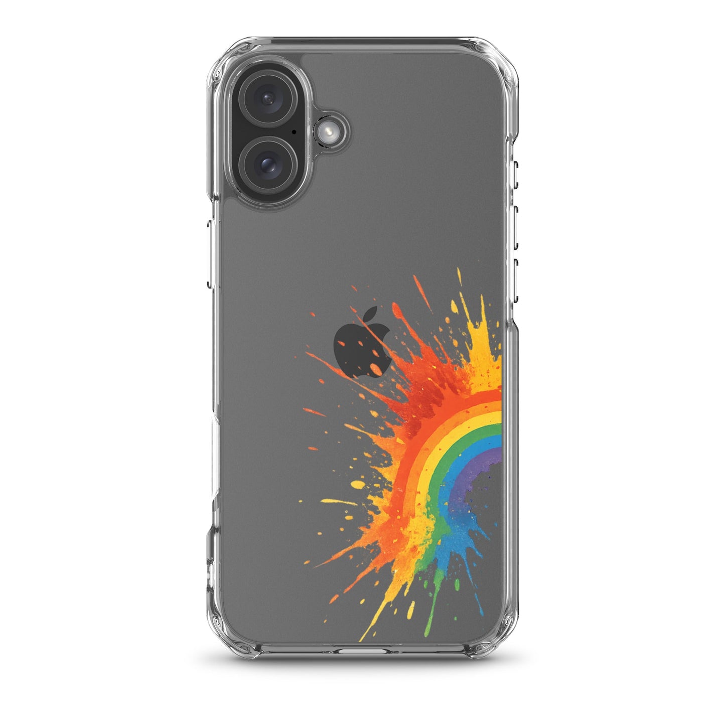 Explosive Rainbow - Clear Case for iPhone® - Studio ZD - Studio ZD - 