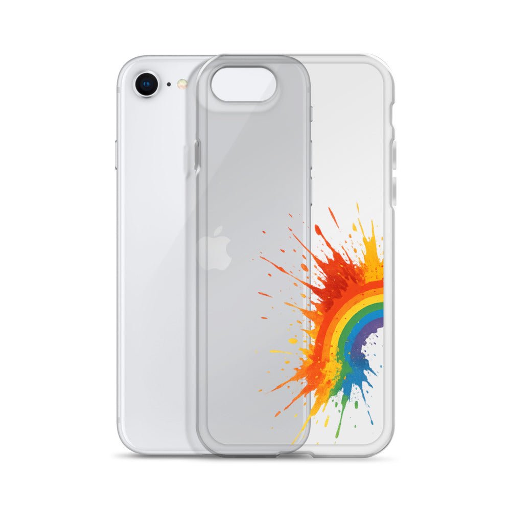 Explosive Rainbow - Clear Case for iPhone® - Studio ZD - Studio ZD - 