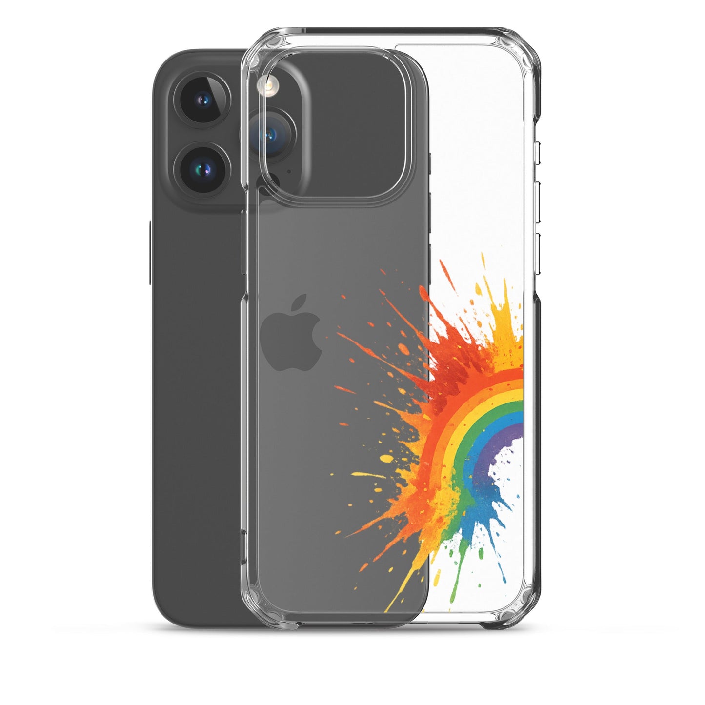 Explosive Rainbow - Clear Case for iPhone® - Studio ZD - Studio ZD - 