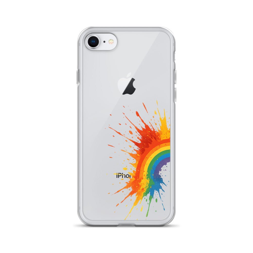 Explosive Rainbow - Clear Case for iPhone® - Studio ZD - Studio ZD - 