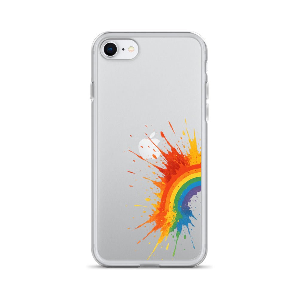 Explosive Rainbow - Clear Case for iPhone® - Studio ZD - Studio ZD - 